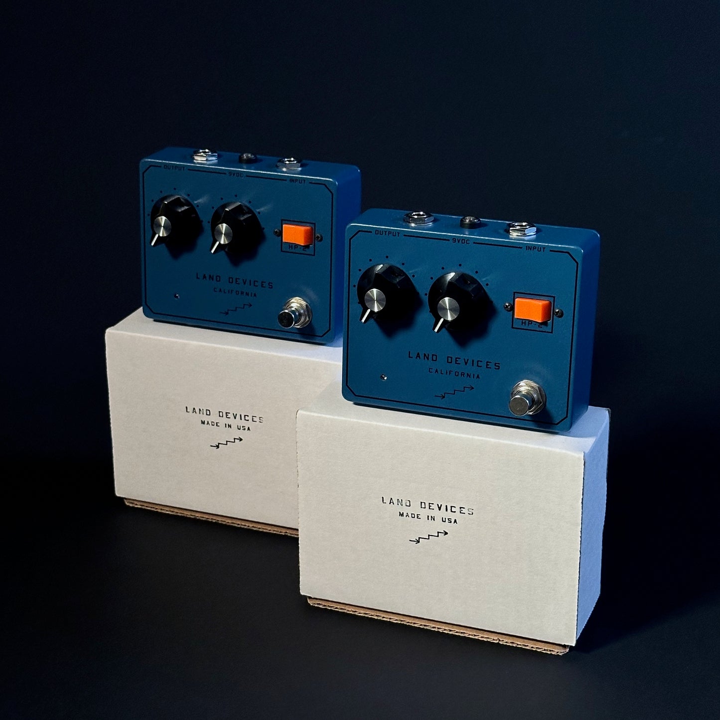 Land Devices: HP-2 Distortion in Blue